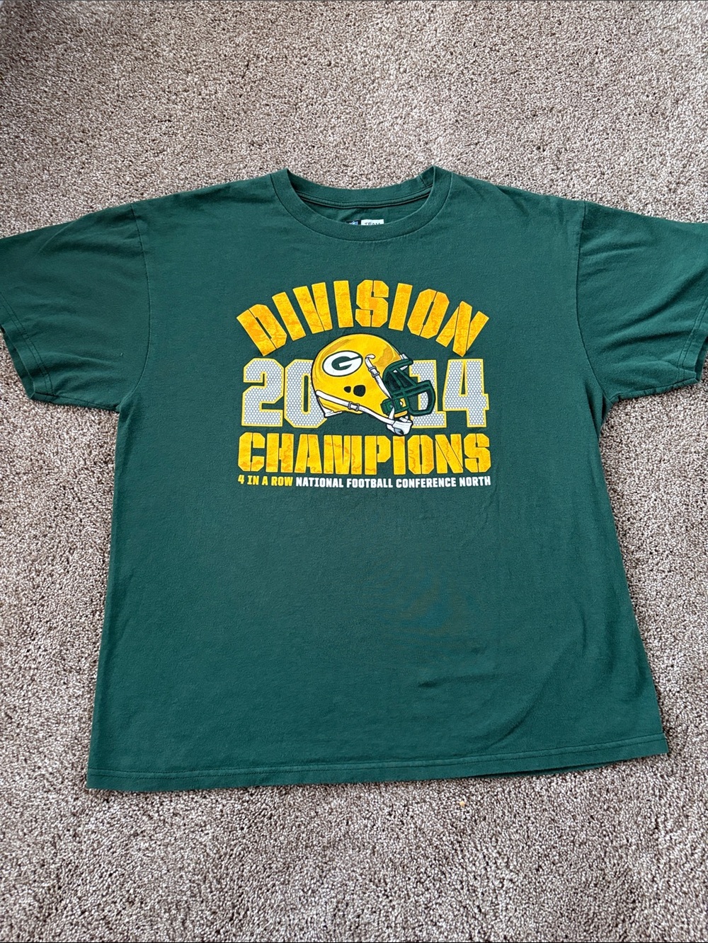 Green Bay Packers 2014 Division Champion Tshirt